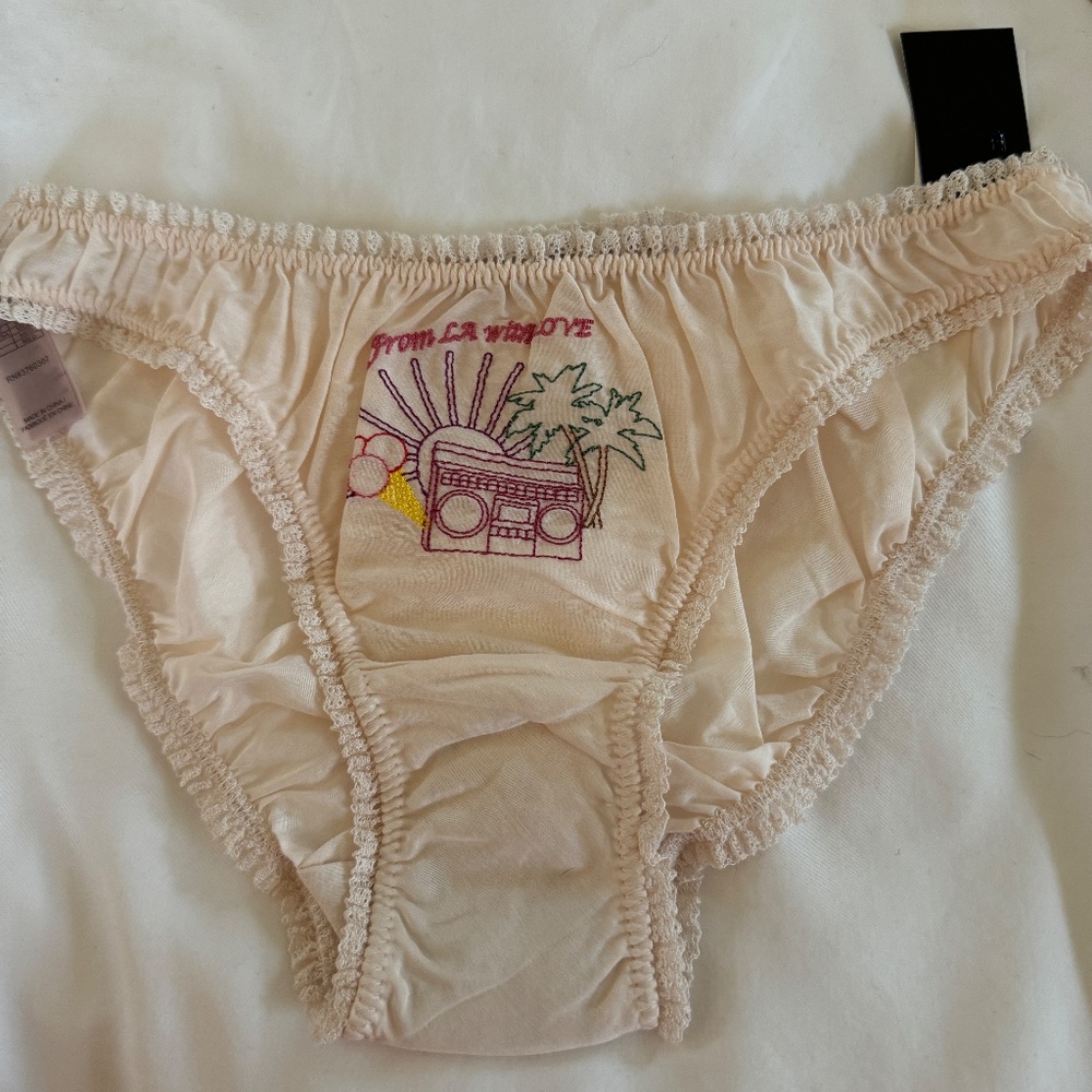 Stella McCartney Limited Edition Postcard Panties Sold out! Rare! NTW